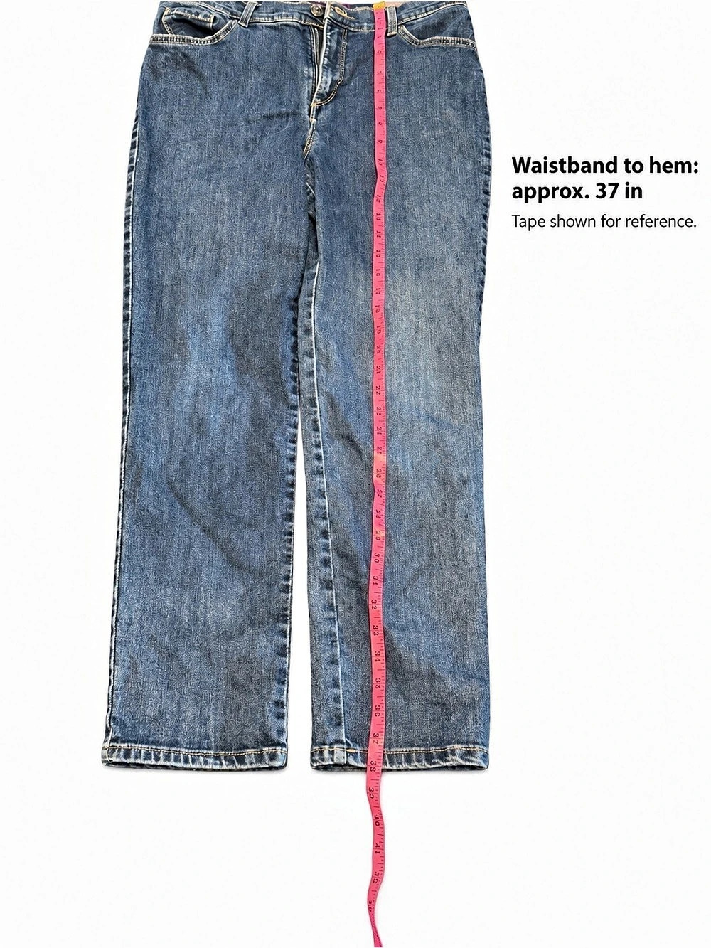 Gloria Vanderbilt Amanda Women’s Straight-Leg Jeans Size 8 - Picture 3 of 7